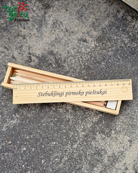 "Stebuklingi pirmoko pieštukai"