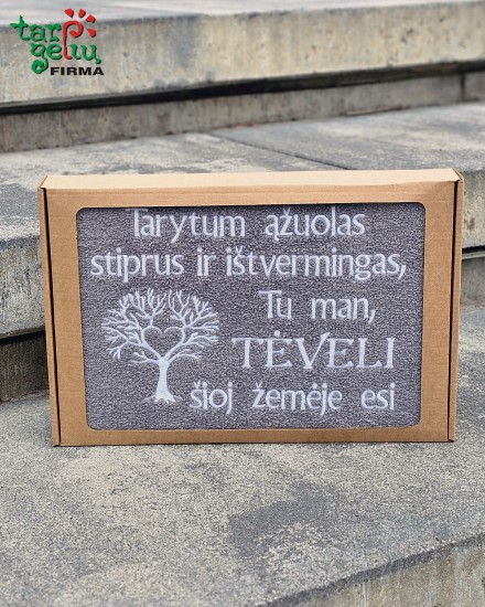 Rankšluostis "Tarytum ąžuolas..., tėveli esi"