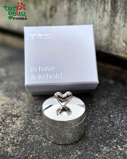 Dėžutė žiedui "Širdelė"