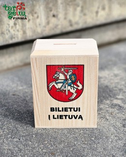 Taupyklė "Bilietui į Lietuvą"