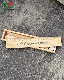 "Stebuklingi pirmoko pieštukai"