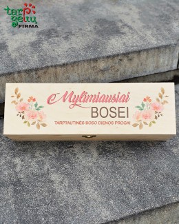 Vyno dėžė "Mylimiausiai Bosei"