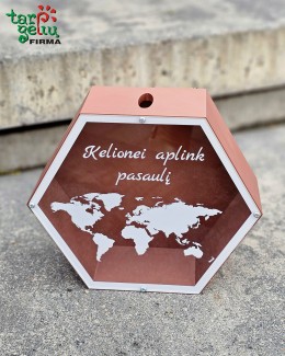 Taupyklė "Kelionei aplink pasaulį"