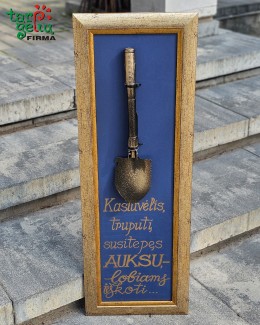 "Kastuvėlis lobiui ieškoti"