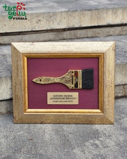 Auksinis įrankis "Auksiniam žmogui" (teptukas)