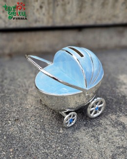 Taupyklė "Vaikiškas vežimėlis" (melsvas)