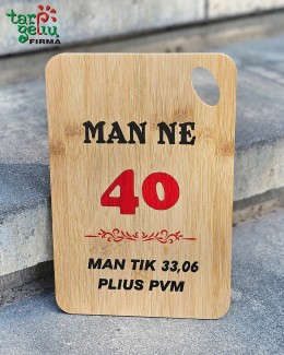 Lentelė "Man ne..."