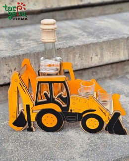Mini baras „Traktorius-krautuvas“