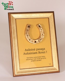 Auksinė pasaga auksiniam Bosui