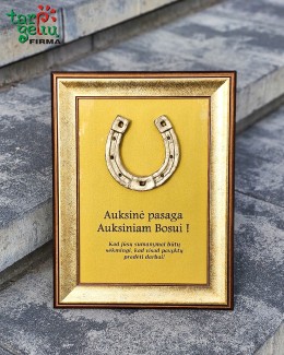Auksinė pasaga auksiniam Bosui