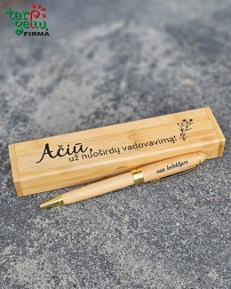 Tušinukas "Ačiū už nuoširdų vadovavimą!"