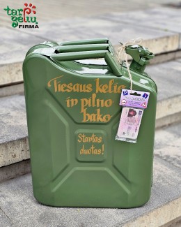 Kanistras "Startas duotas"