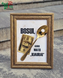 „Bosui, kuris mato kiaurai“