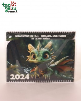 Sieninis kalendorius "Drakono metai"