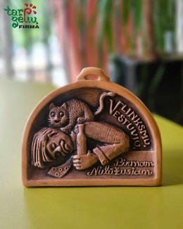 Molinis vestuvinis medalis "Pirmam nulūžusiam"
