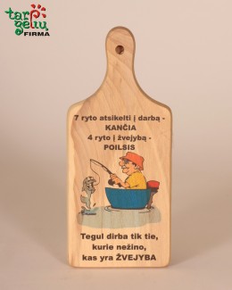 Pjaustymo lentelė "Žvejyba"