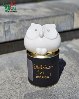Pelėda "Mokslas - tai šviesa"