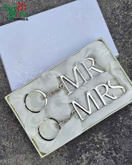 Raktų pakabukai "MR & MRS"