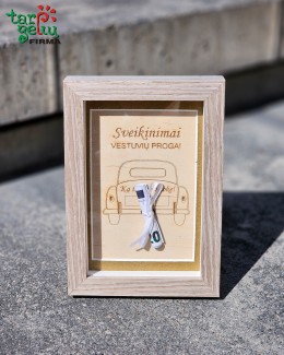 Rėmelis pinigams "Ką tik susituokę"