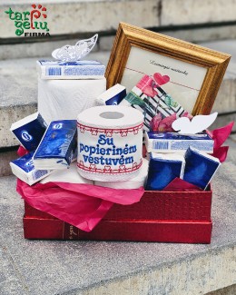 Rinkinys "Popierinėms vestuvėms"