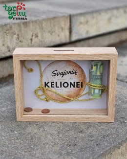 Rėmelis-taupyklė "Svajonių kelionei"