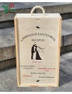 Dviguba vyno dėžė "Laimingos santuokos receptas"