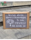 Rankšluostis "Tarytum ąžuolas..., tėveli esi"