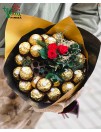 Saldainių puokštė "Ferrero Rocher" 