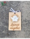 Medinis magnetukas "Laimės angelas"