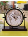 Laikrodis "World Traveller“ su pasaulio žemėlapiu 