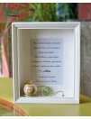Padėkos rėmelis tėvams su onikso obuoliu 