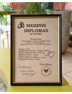 Medinis diplomas „5-osios vestuvių metinės“