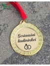 Metalinis medalis „Geriausiai liudininkei“