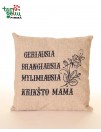 Pagalvėlė "Brangiausia krikšto mama"