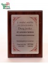Plaketė "1-os vestuvių metinės"