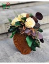 Miegančių rožių kompozicija "Rudens elegancija"