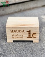 Taupyklė skrynelė "Bauda už keiksmažodį"