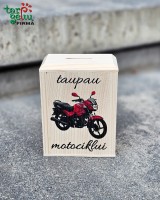 Taupyklė "Taupau motociklui"