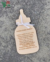 Prašymai krikšto tėveliams "Buteliukas"
