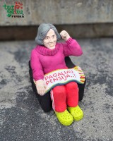 Suvenyrinė figūrėlė „Pagaliau pensija..!“ (mot.)