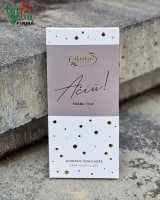 Juodasis šokoladas „Ačiū!”