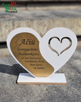 Pastatoma padėka liudininkams "Širdis"