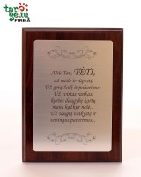 Plaketė "Padėka Tėčiui"