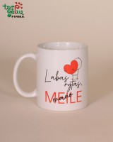Puodelis "Labas rytas, mano meile"