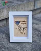 Rėmelis pinigams krikšto proga