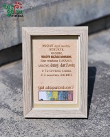 Rėmelis pinigams "Gal atsipalaiduok?"