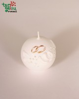 Žvakė burbulas su žiedais