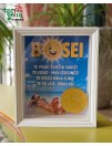 Rėmelis-taupyklė bosei „Te visad šviečia saulė" 