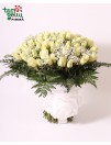 Букет из белых роз