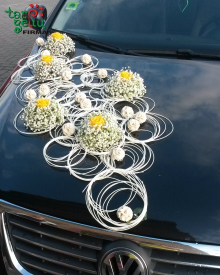 Wedding car decoration